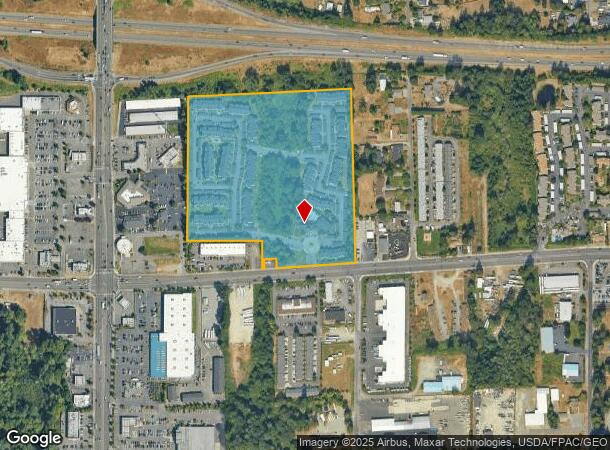 5605 112Th St E, Puyallup, WA Parcel Map
