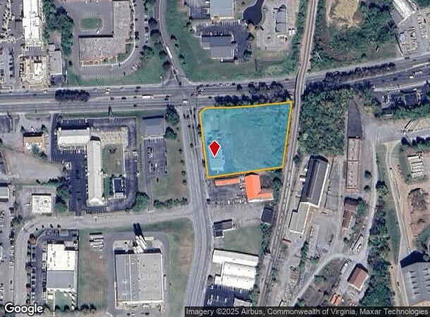  1023 Kimball Ave Ne, Roanoke, VA Parcel Map
