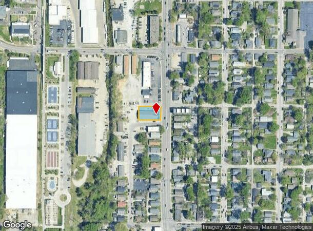  1210 S Walnut St, Bloomington, IN Parcel Map