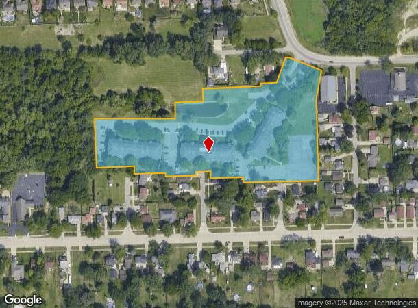  14905 Goddard Rd, Southgate, MI Parcel Map