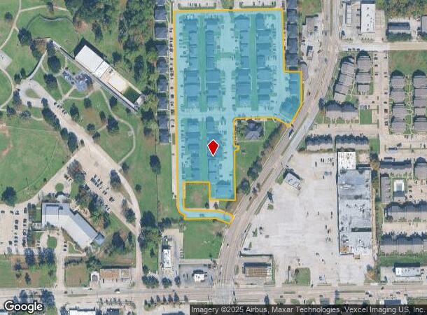 9603 Homestead Rd, Houston, TX Parcel Map