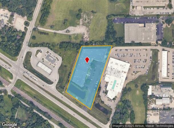  28424 W Northwest Hwy, Barrington, IL Parcel Map