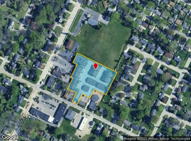 501 Greene Ave, Green Bay, WI Parcel Map