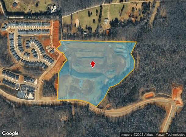 76 Aspen Ave, Pittsboro, NC Parcel Map