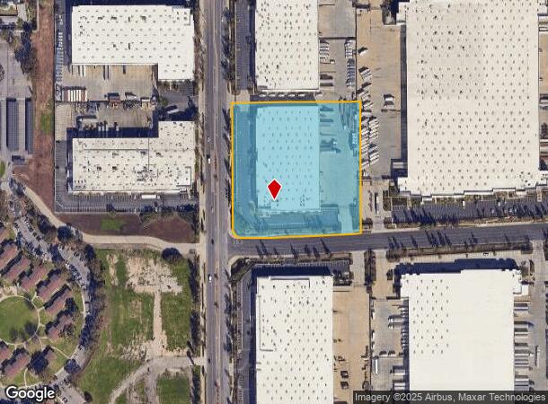 1351 Charles Willard St, Carson, CA Parcel Map