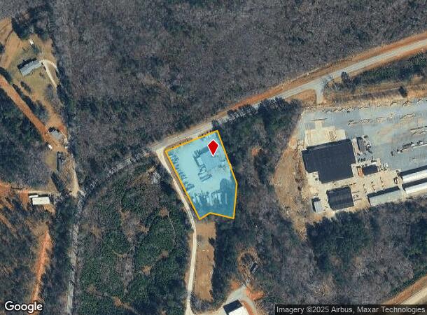 291 Dewberry Rd, Cowpens, SC Parcel Map