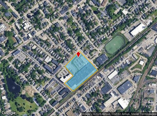 58 Gardner St, Worcester, MA Parcel Map
