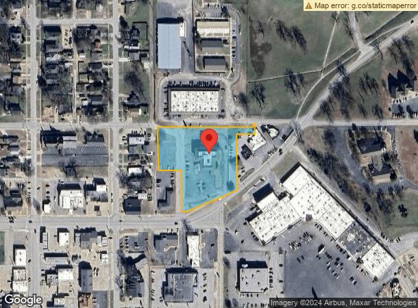  401 E Broadway St, Sand Springs, OK Parcel Map