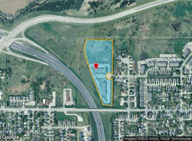 1100 W C St, Lincoln, NE Parcel Map