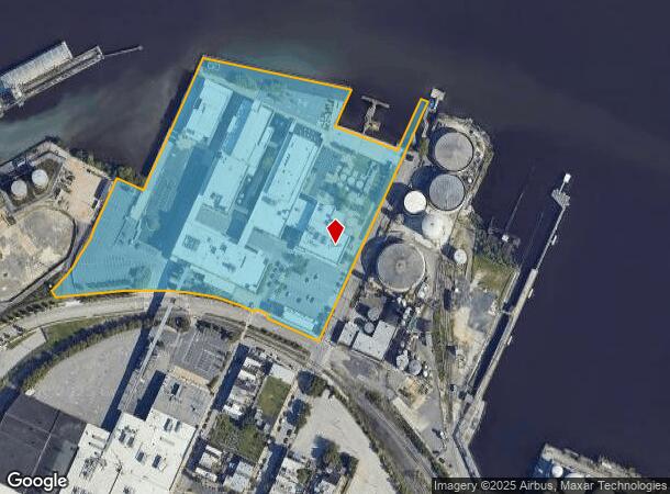 1000 Hull St, Baltimore, MD Parcel Map