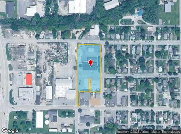 201 N 6Th St, New Castle, IN Parcel Map