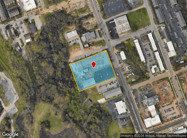  917 Huger St, Columbia, SC Parcel Map