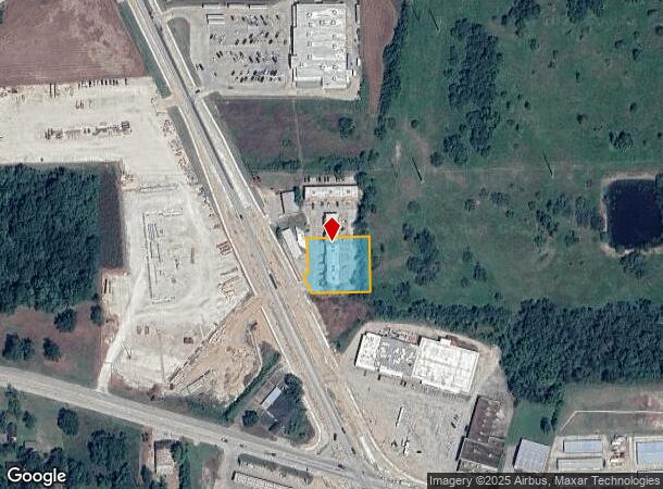 205 N Columbia Dr, West Columbia, TX Parcel Map