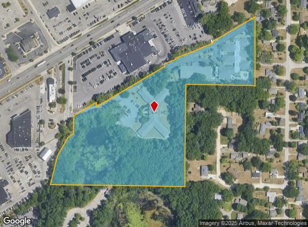 3740 Vista Springs Ave Ne, Grand Rapids, MI Parcel Map