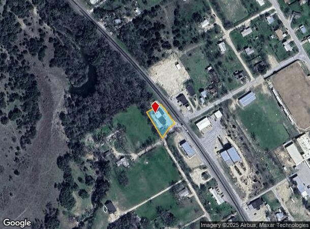  800 N Second St, Hico, TX Parcel Map