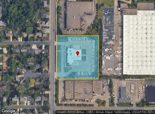 9545 Penn Ave S, Minneapolis, MN Parcel Map