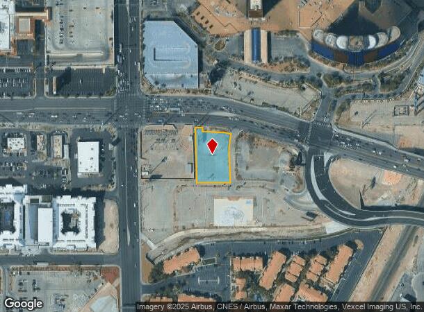 3715 W Flamingo Rd, Las Vegas, NV Parcel Map