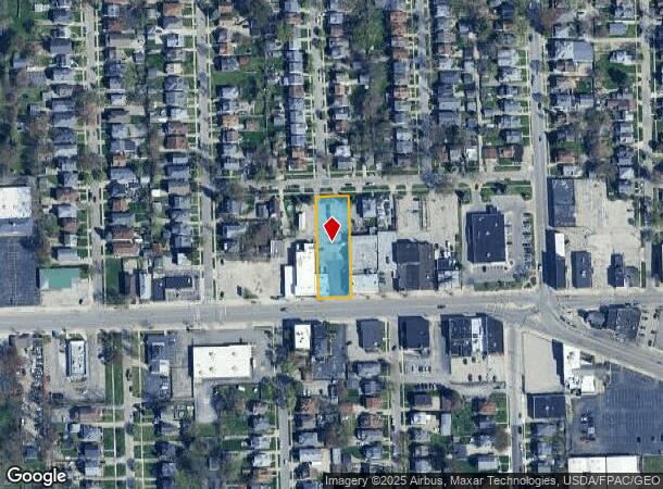  1116 W Sylvania Ave, Toledo, OH Parcel Map