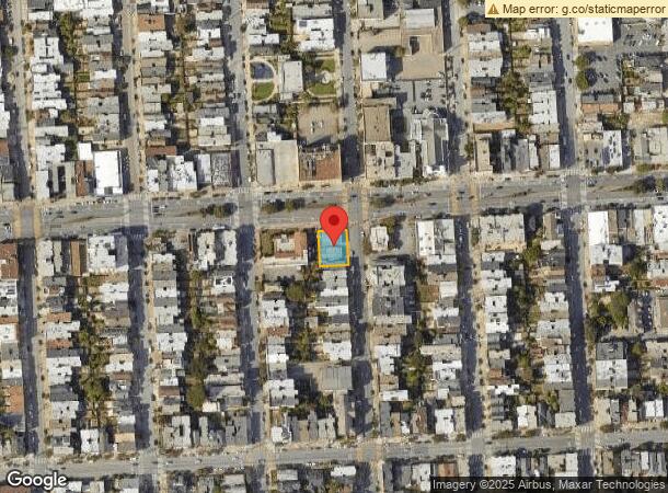  4501 Geary Blvd, San Francisco, CA Parcel Map