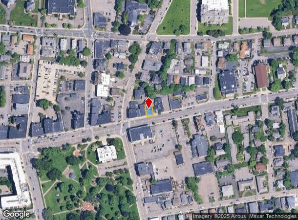  591 Main St, Waltham, MA Parcel Map