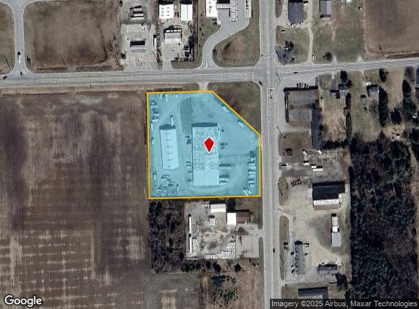  977 N Van Dyke Rd, Bad Axe, MI Parcel Map