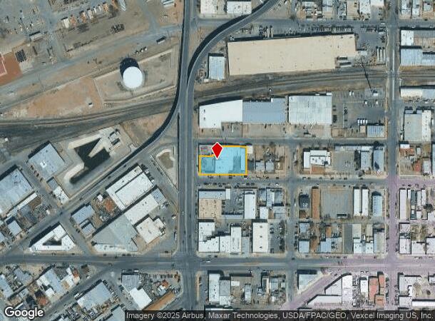 150 N Piedras St, El Paso, TX Parcel Map