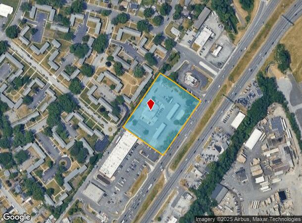 1515 N Dupont Hwy, New Castle, DE Parcel Map