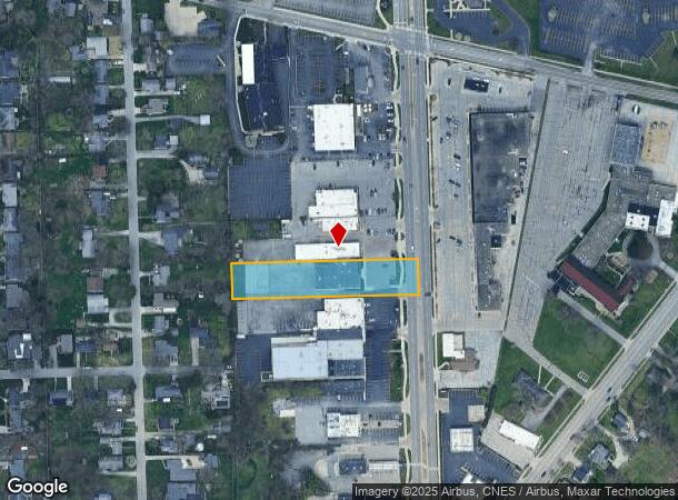  3407 N Anthony Blvd, Fort Wayne, IN Parcel Map