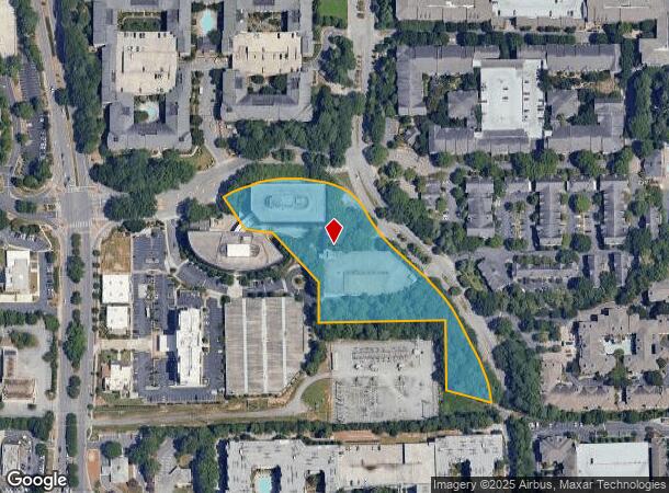  303 Perimeter Ctr N, Atlanta, GA Parcel Map