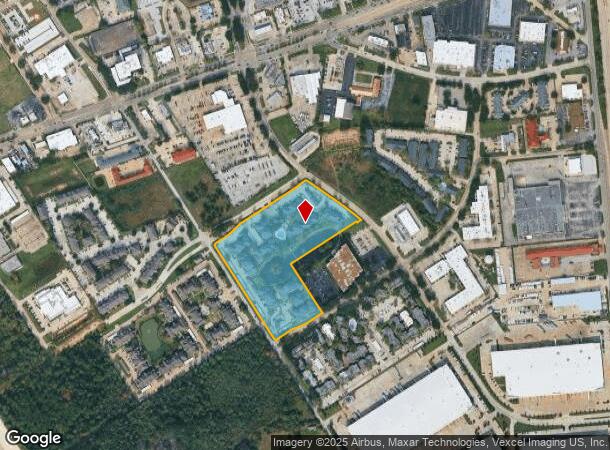  555 Butterfield Rd, Houston, TX Parcel Map
