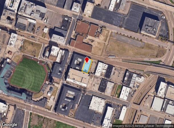 287 Madison Ave, Memphis, TN Parcel Map