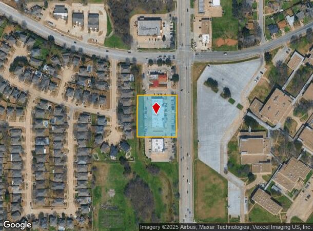  505 N Industrial Blvd, Euless, TX Parcel Map