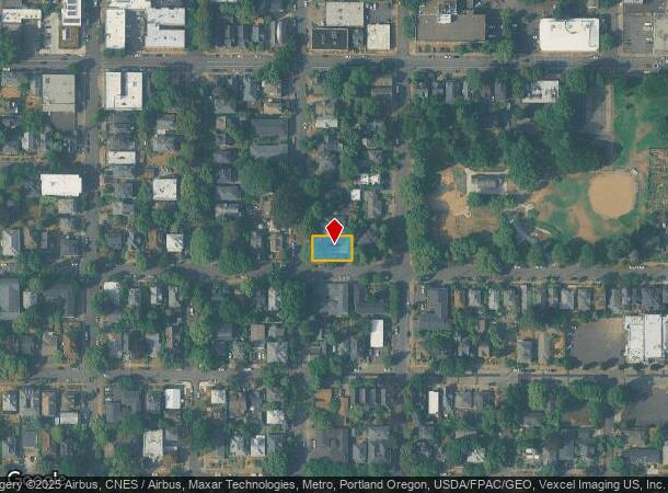  1615 Se Taylor St, Portland, OR Parcel Map