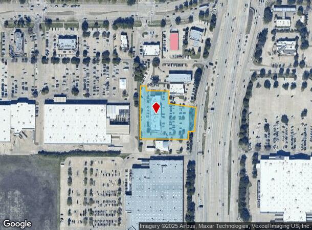 1855 Dallas Pkwy, Plano, TX Parcel Map