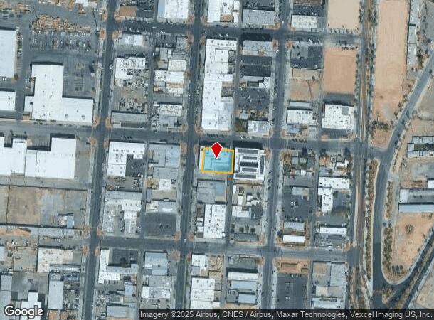 1301 S Main St, Las Vegas, NV Parcel Map