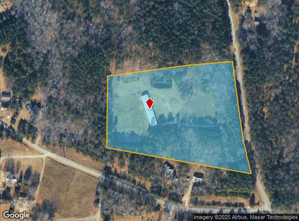 3171 Farrington Rd, Apex, NC Parcel Map