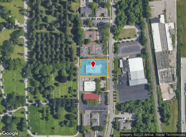 442 Century Ln, Holland, MI Parcel Map