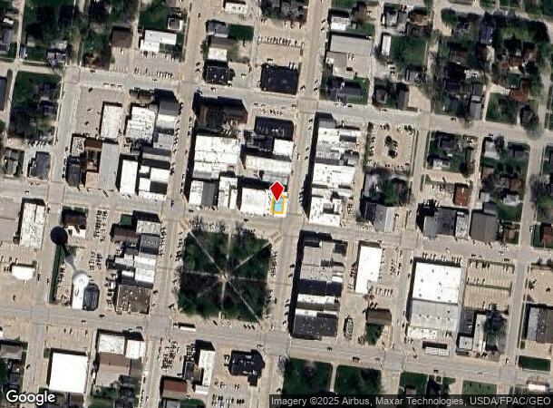 101 W Monroe St, Mount Pleasant, IA Parcel Map