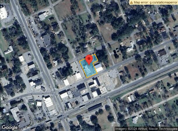  89 E Dame Ave, Homerville, GA Parcel Map