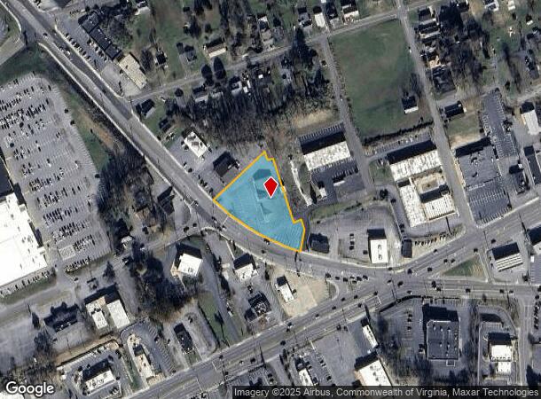  185 Gate City Hwy, Bristol, VA Parcel Map