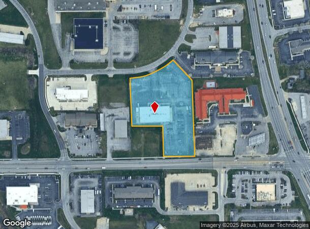 1820 W Washington Center Rd, Fort Wayne, IN Parcel Map
