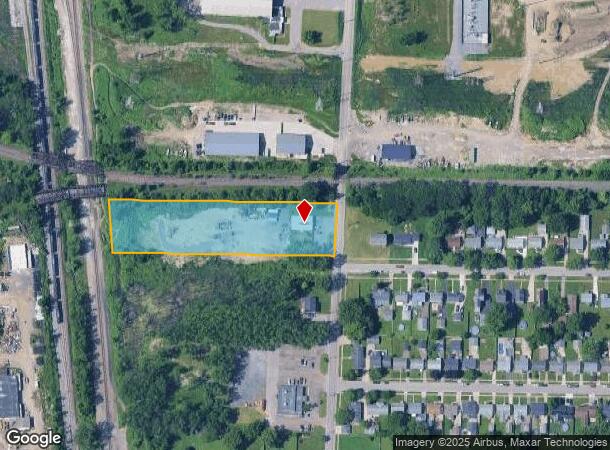  153 Electric Ave, Buffalo, NY Parcel Map