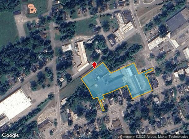  433 W Railroad St, Oneida, NY Parcel Map
