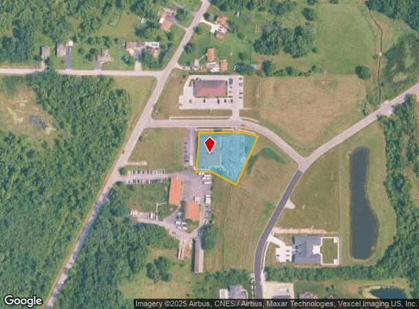 851 W Burrell Dr, Crown Point, IN Parcel Map