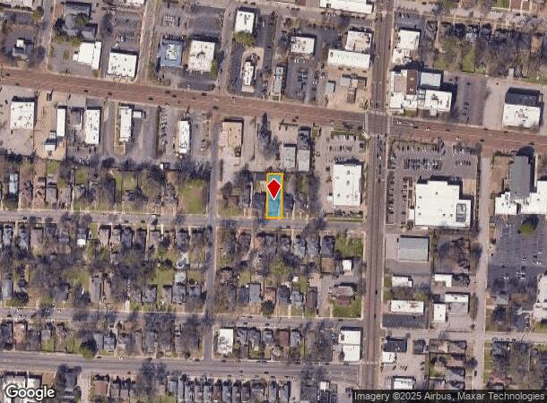 2092 Linden Ave, Memphis, TN Parcel Map