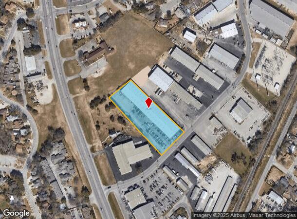  1215 Industrial Dr, New Braunfels, TX Parcel Map