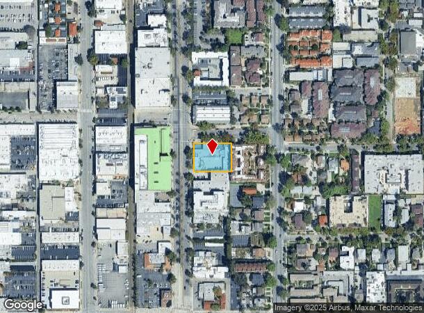  460 S Arroyo Pkwy, Pasadena, CA Parcel Map