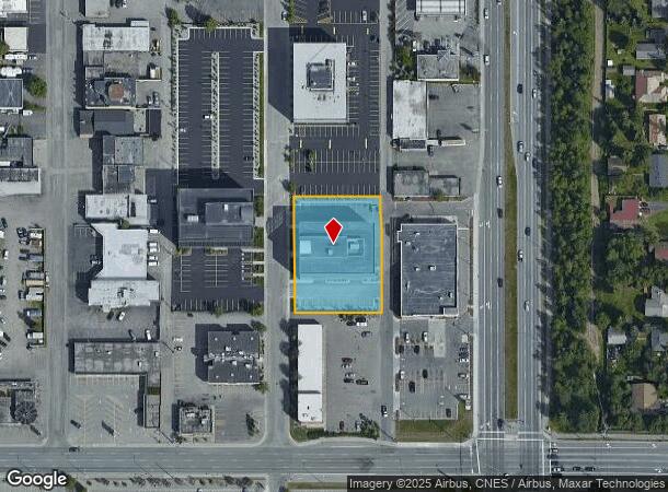  2701 Gambell St, Anchorage, AK Parcel Map