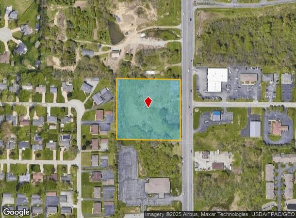  8524 Market St, Youngstown, OH Parcel Map