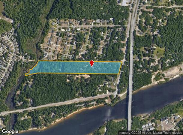 9641 River Rd, Wilmington, NC Parcel Map